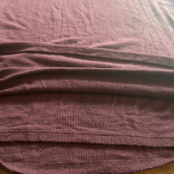 Goldray Size Small Purple Double Knit Dress Off the Shoulder - Picture 9 of 10